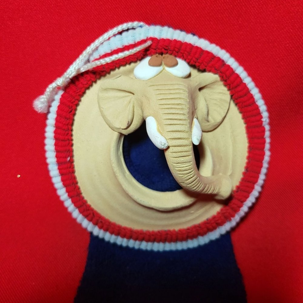 Elephant Stocking Ornament
